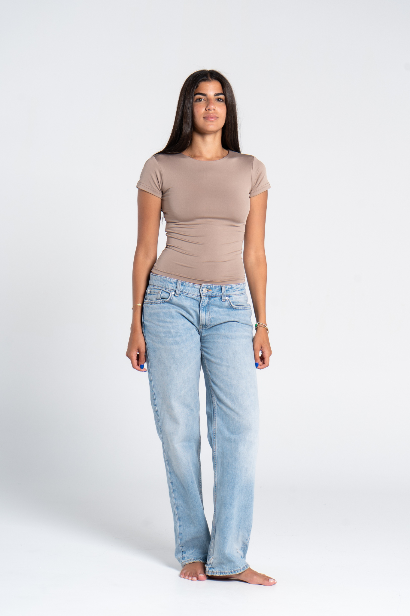 ROUND NECK SHORT SLEEVE        ( COLORS )