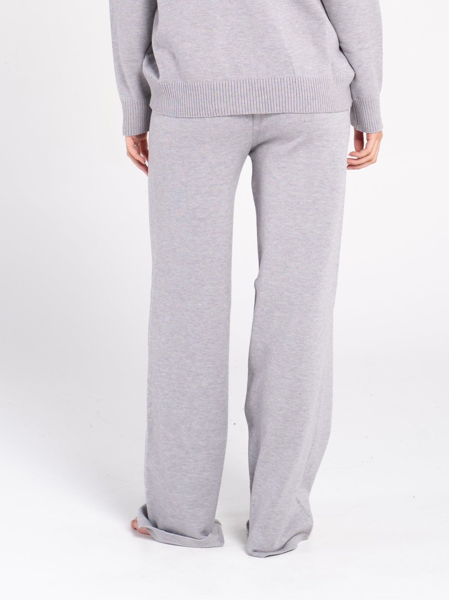 KNIT STRAIGHT LEG PANTS