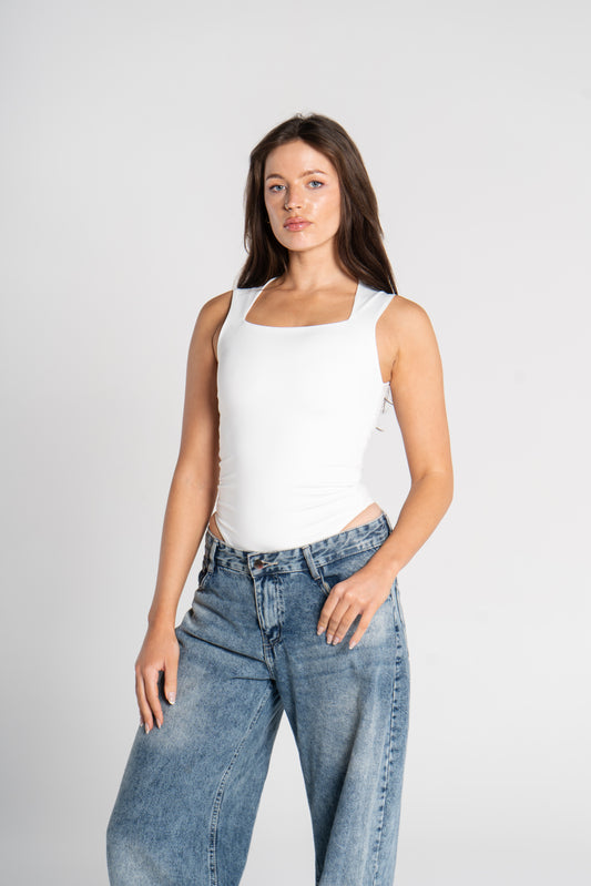 SQUARE NECK BODYSUIT