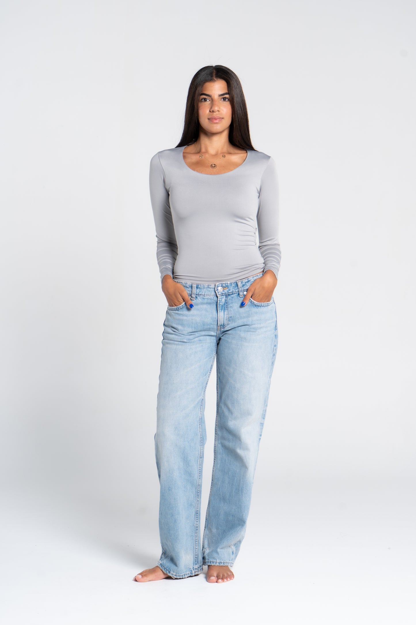 WIDE NECK LONG SLEEVE