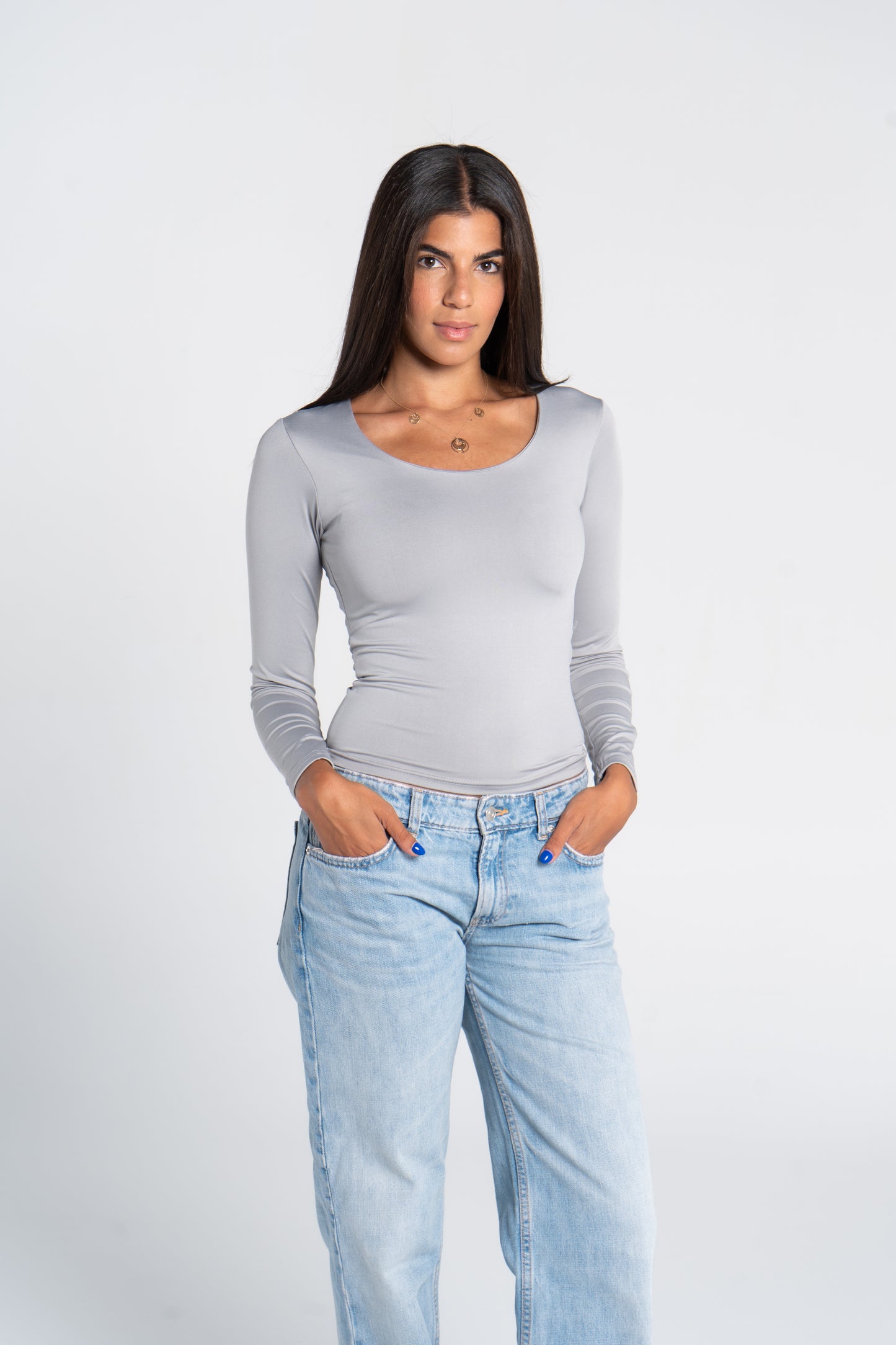 WIDE NECK LONG SLEEVE