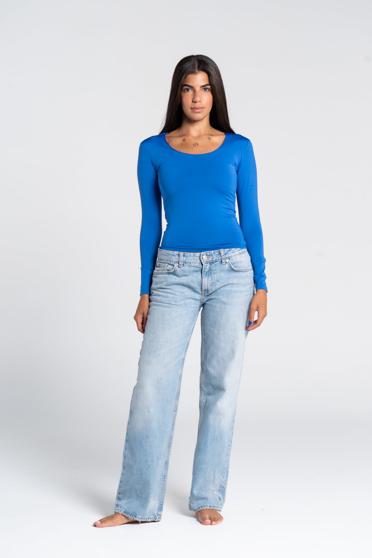 WIDE NECK LONG SLEEVE