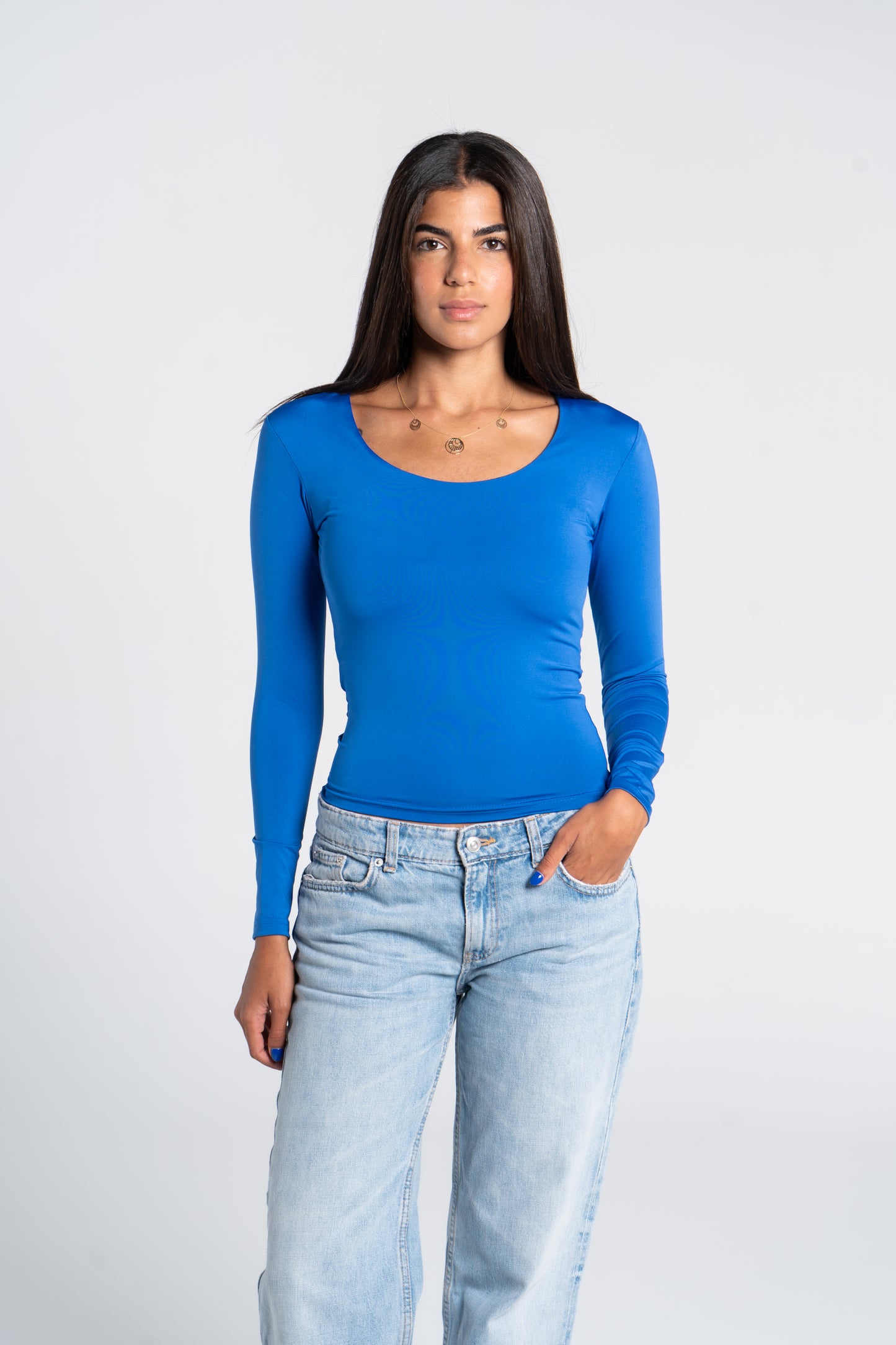 WIDE NECK LONG SLEEVE