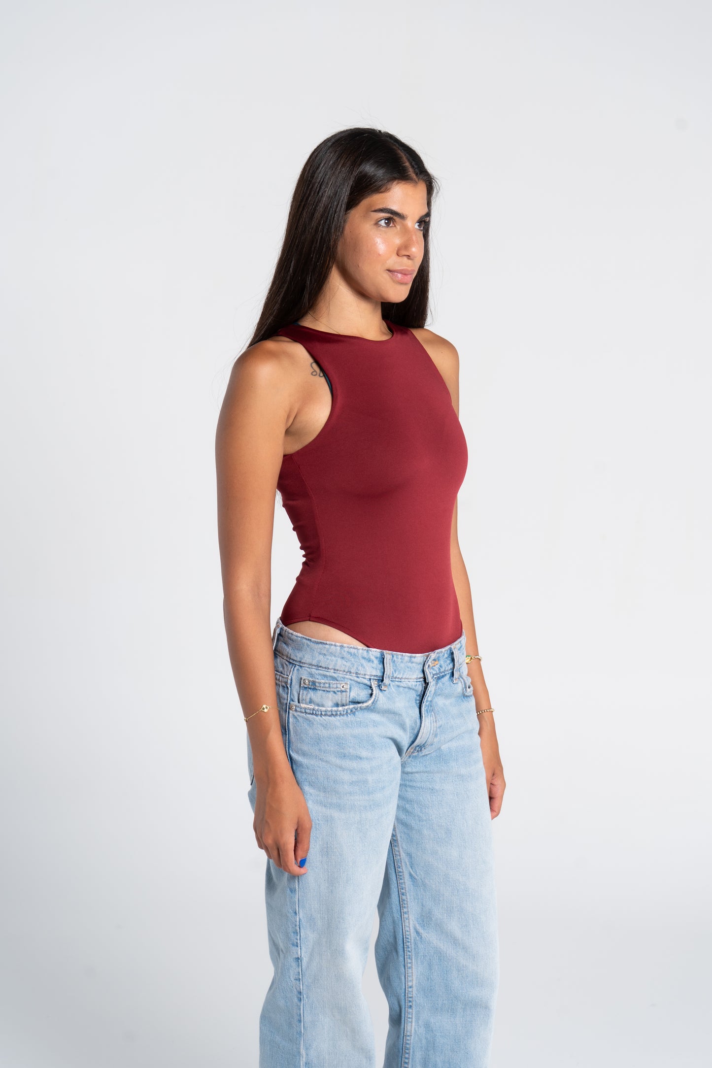 ROUND NECK BODYSUIT