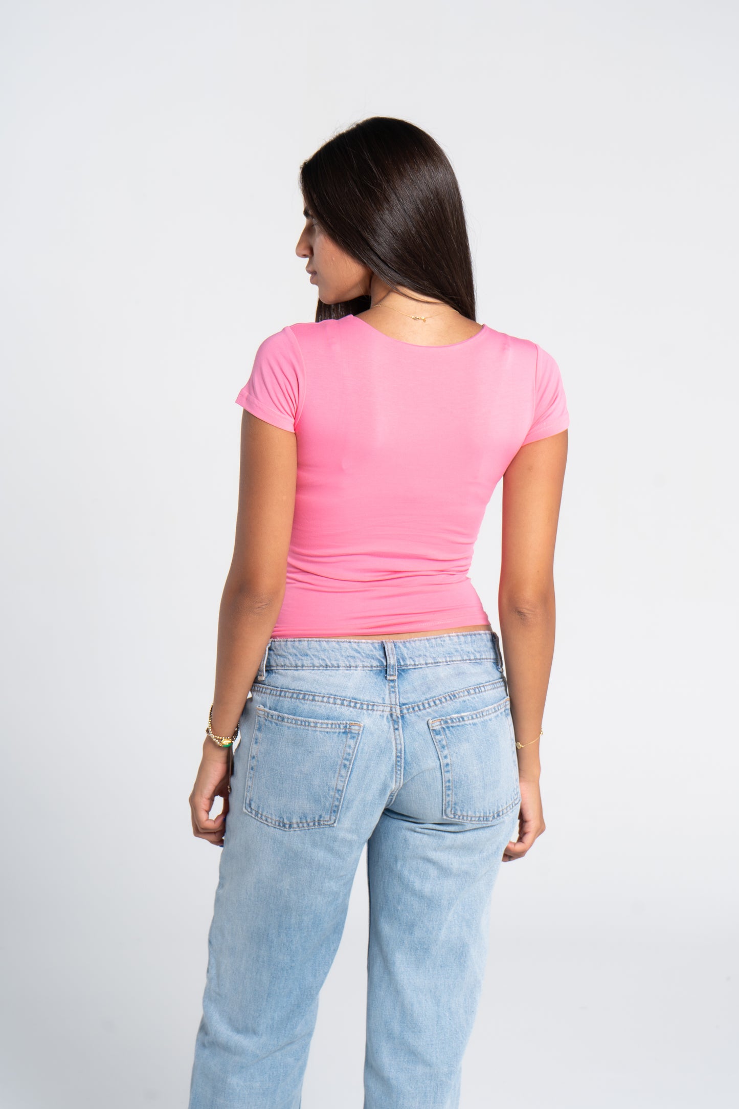 COTTON ROUND NECK SHORT SLEEVE