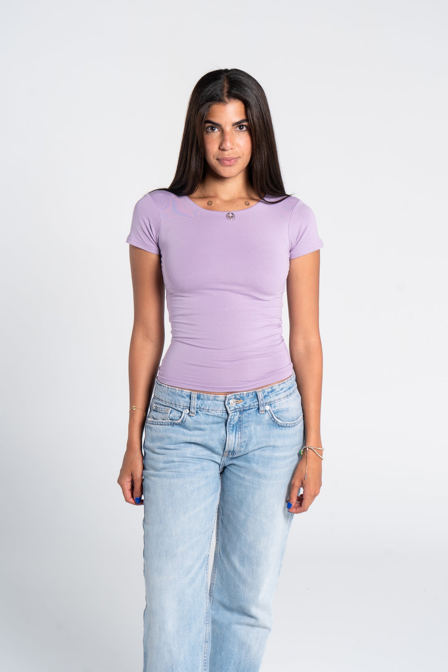 COTTON ROUND NECK SHORT SLEEVE