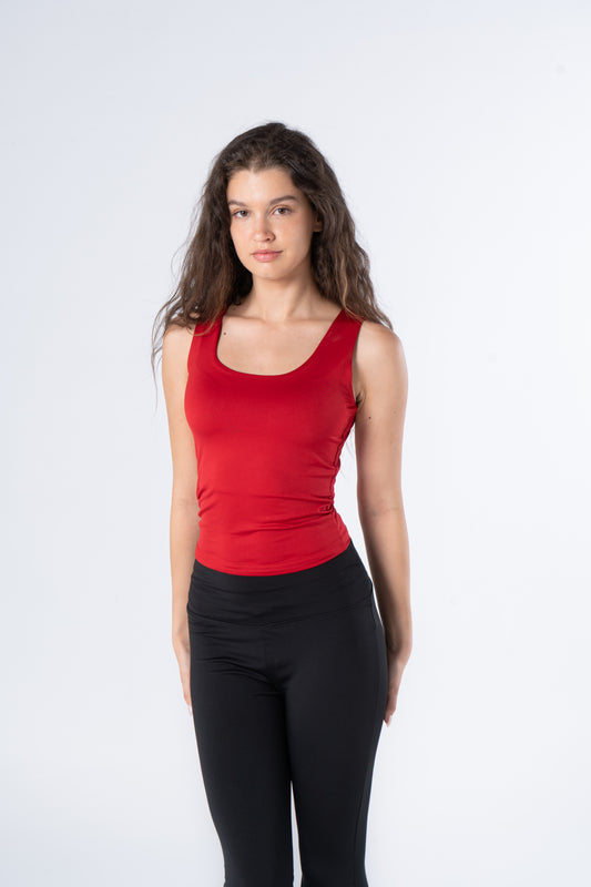 TANK TOP WIDE NECK ( COLORS )