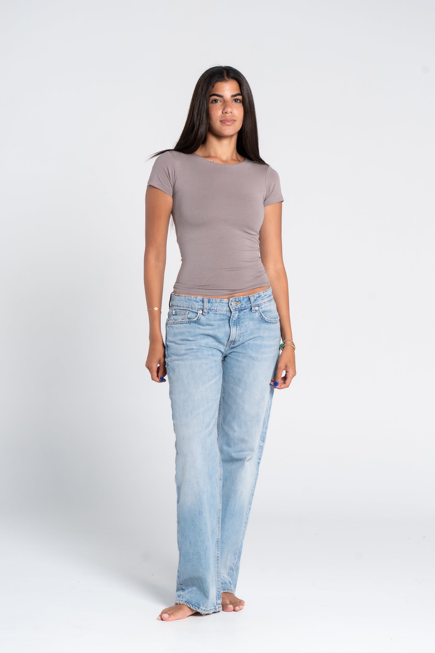 COTTON ROUND NECK SHORT SLEEVE