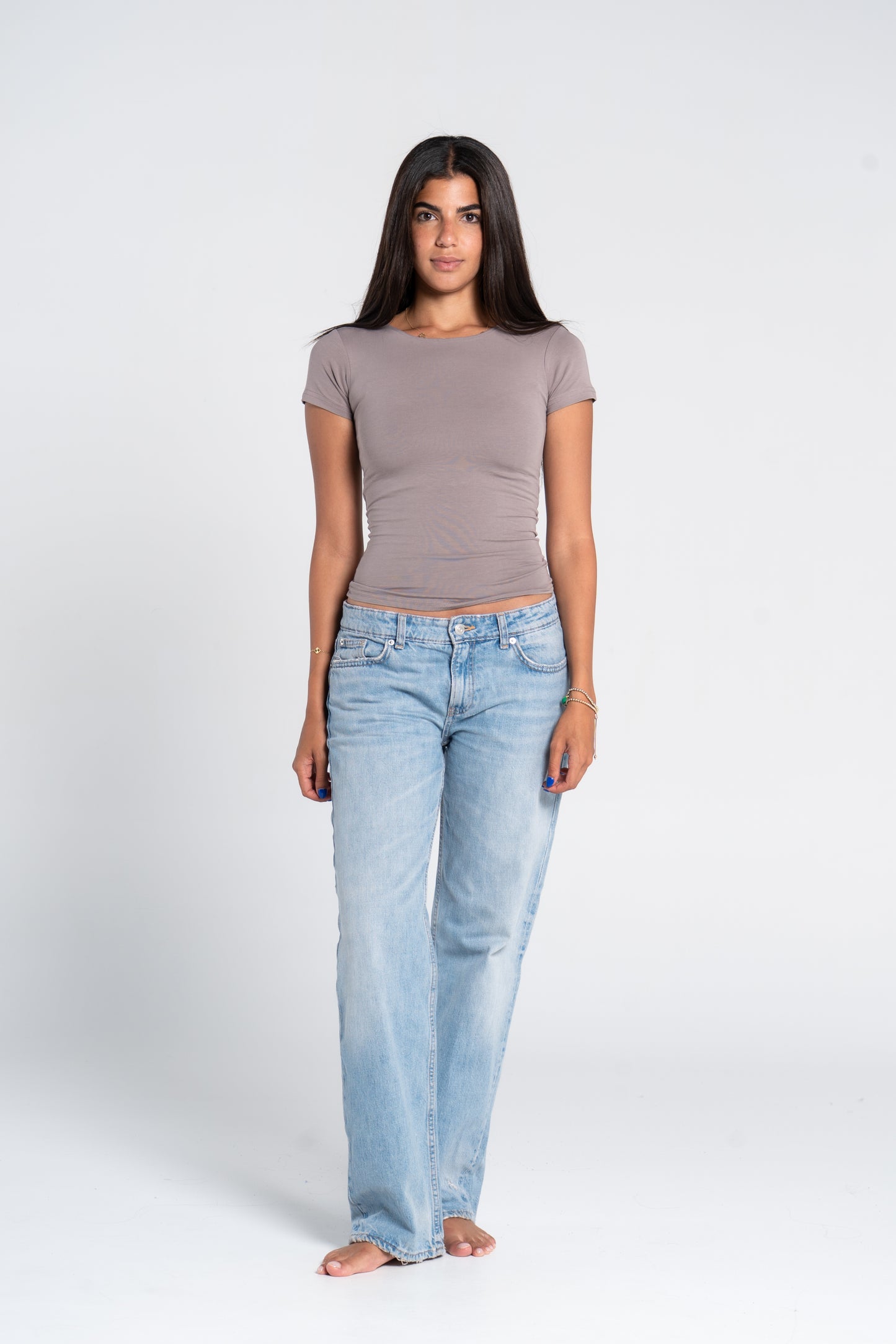 COTTON ROUND NECK SHORT SLEEVE