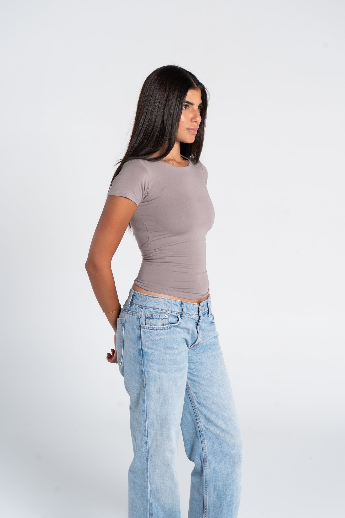 COTTON ROUND NECK SHORT SLEEVE