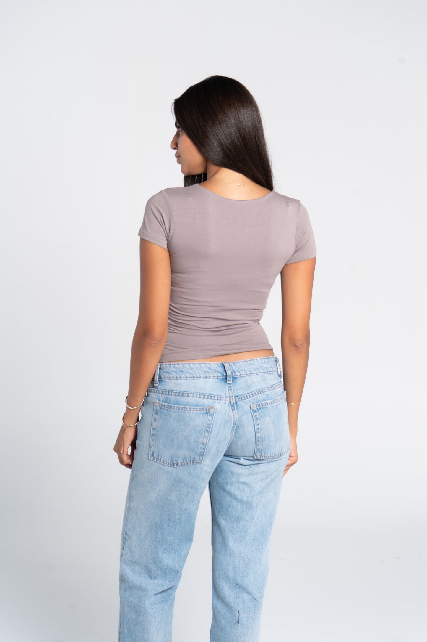COTTON ROUND NECK SHORT SLEEVE