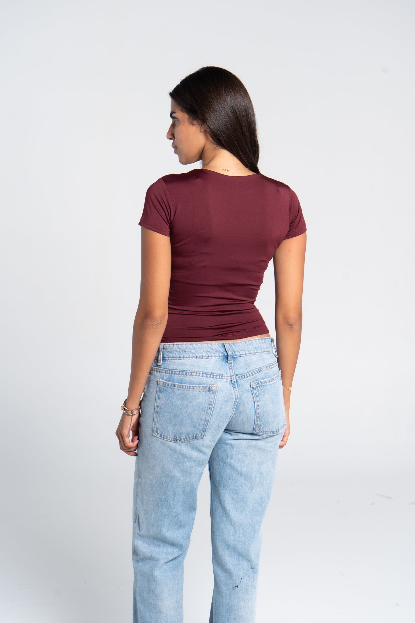 ROUND NECK SHORT SLEEVE        ( COLORS )