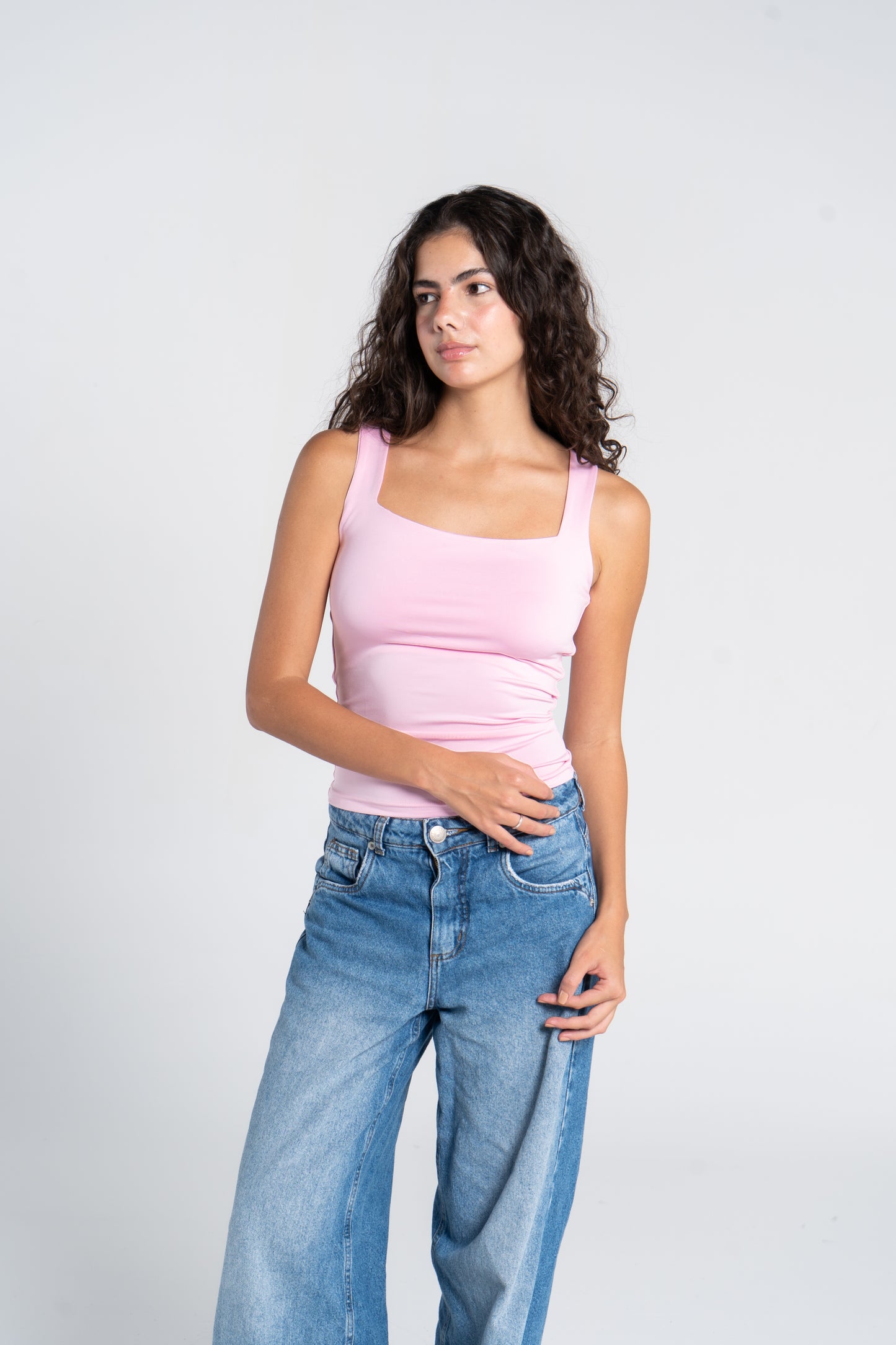 SQUARE NECK TANK TOP