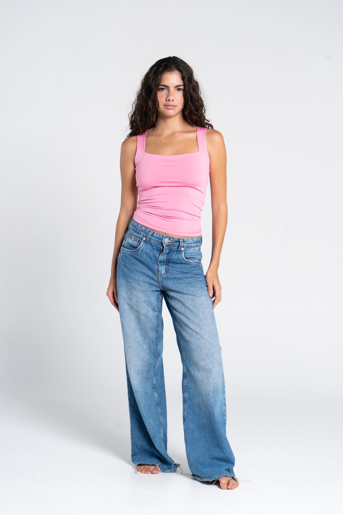 SQUARE NECK TANK TOP
