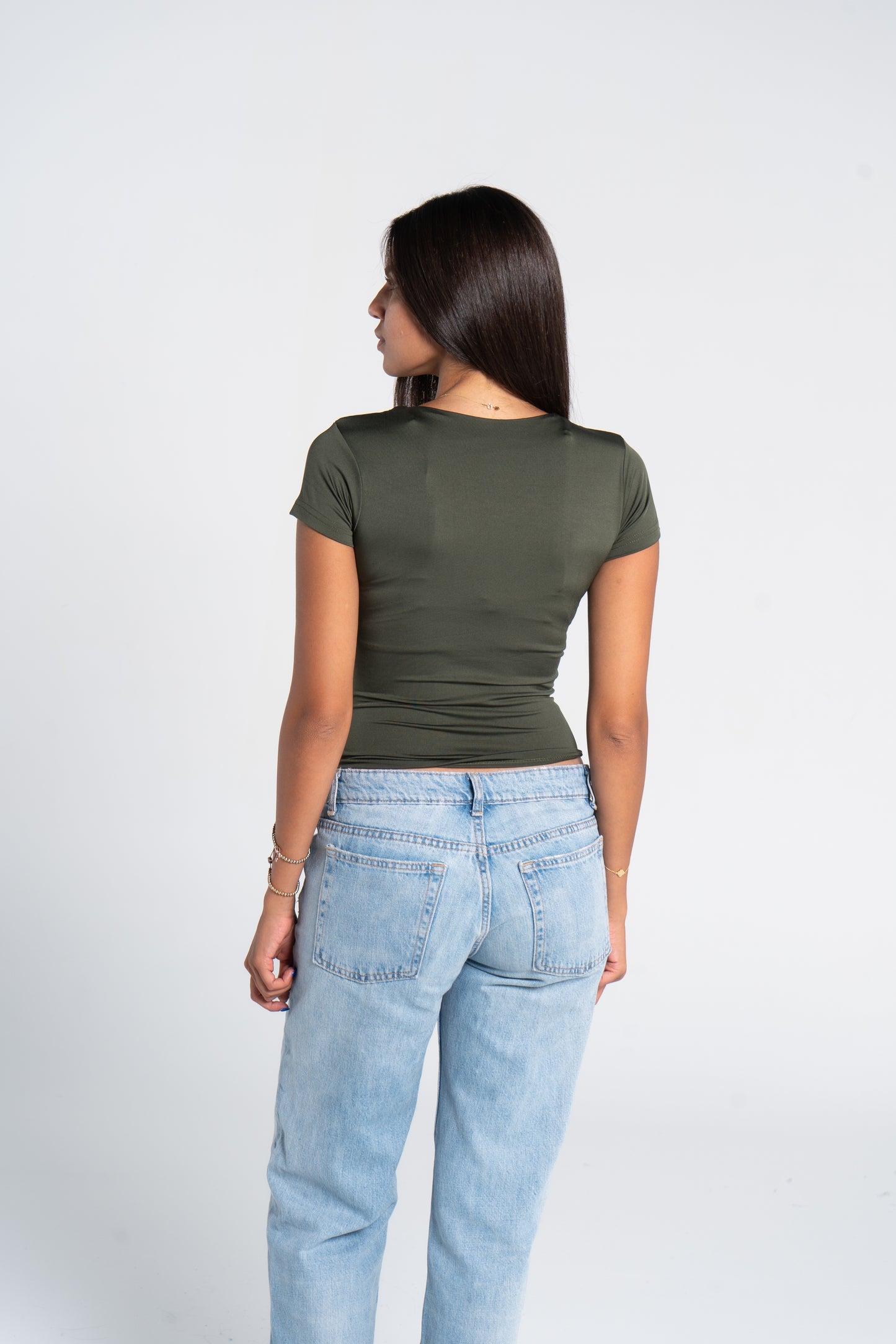ROUND NECK SHORT SLEEVE        ( COLORS )