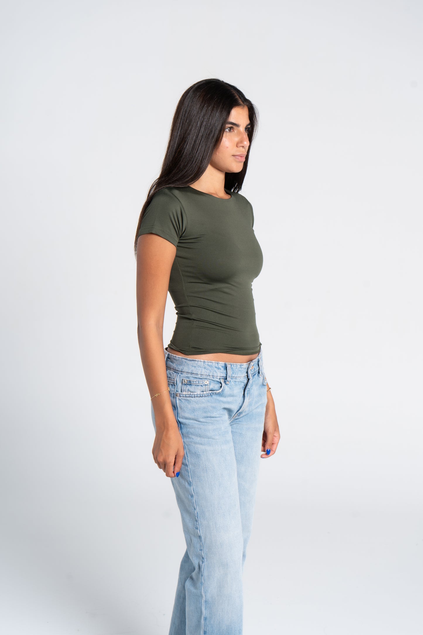ROUND NECK SHORT SLEEVE        ( COLORS )