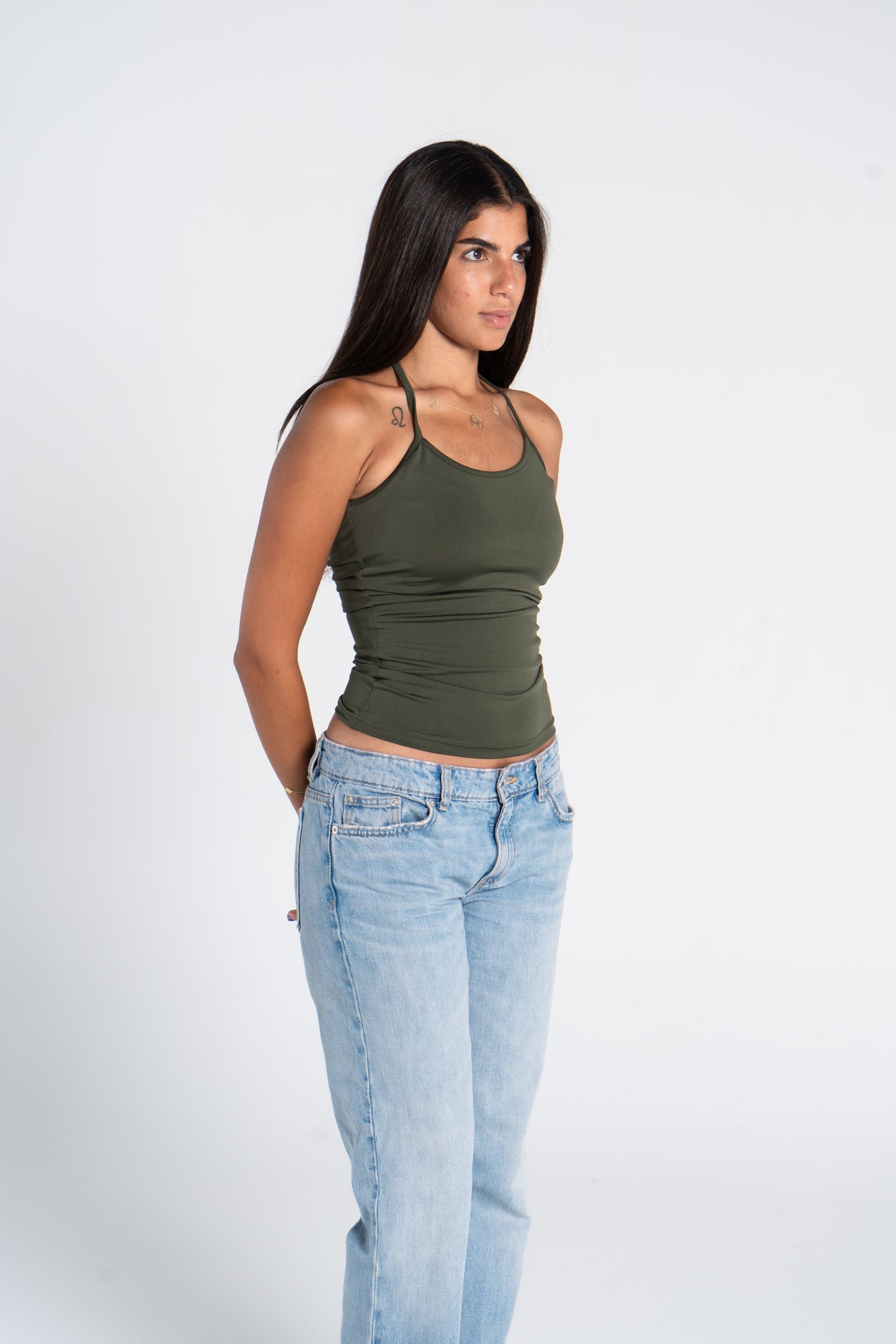 HALTER TIE TOP