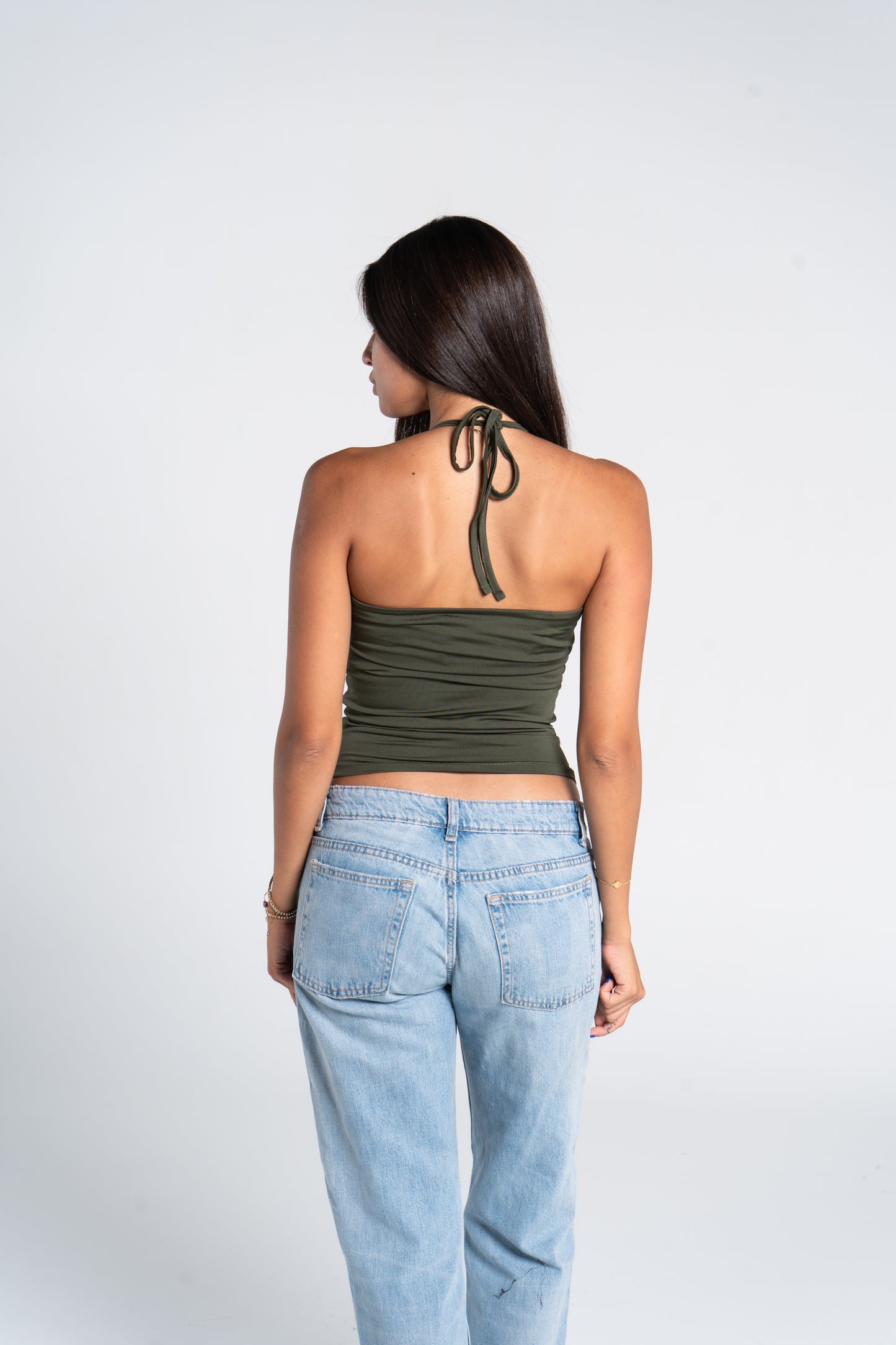 HALTER TIE TOP
