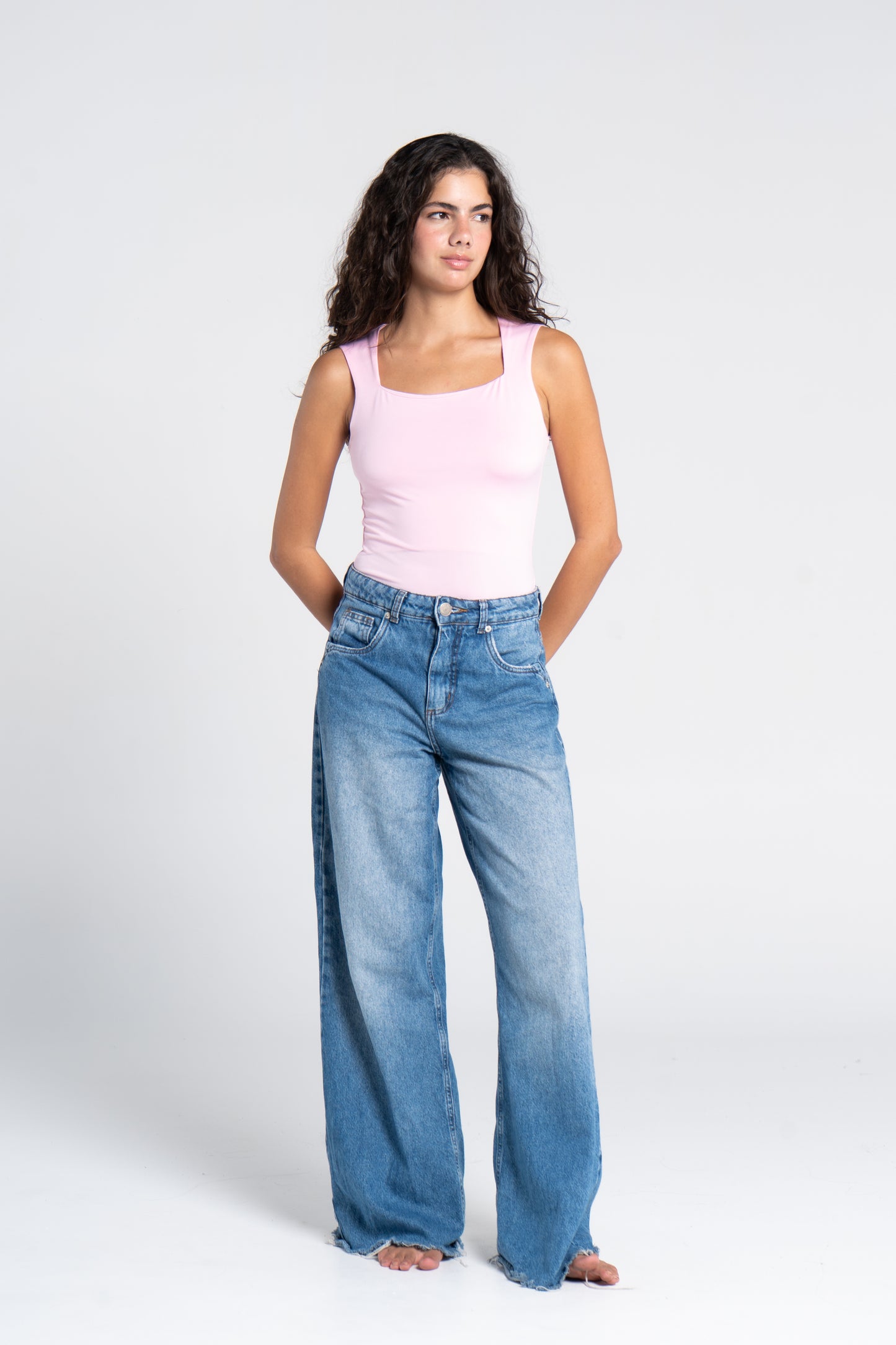 SQUARE NECK BODYSUIT