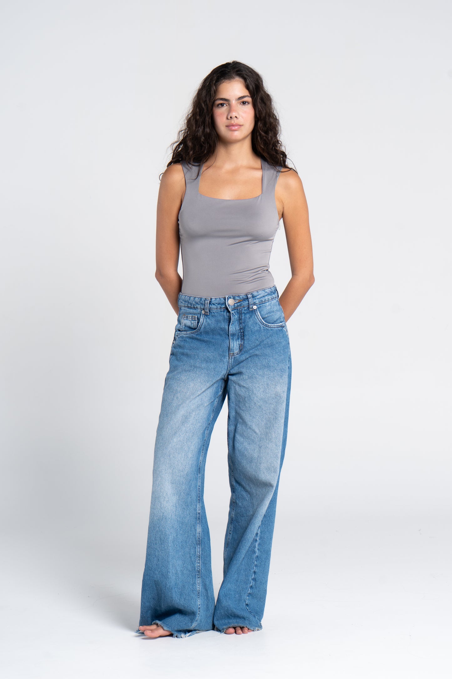 SQUARE NECK BODYSUIT