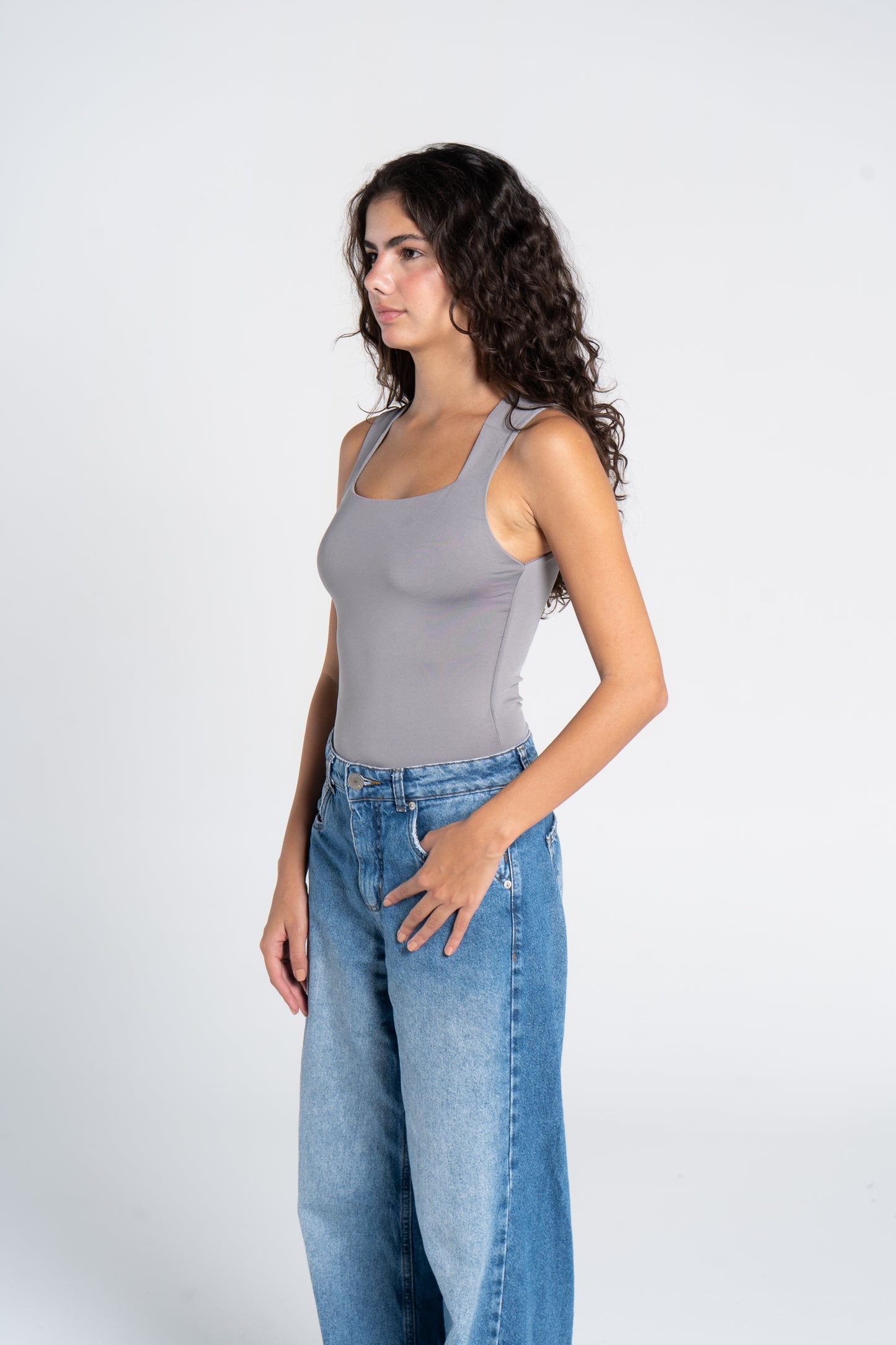 SQUARE NECK BODYSUIT