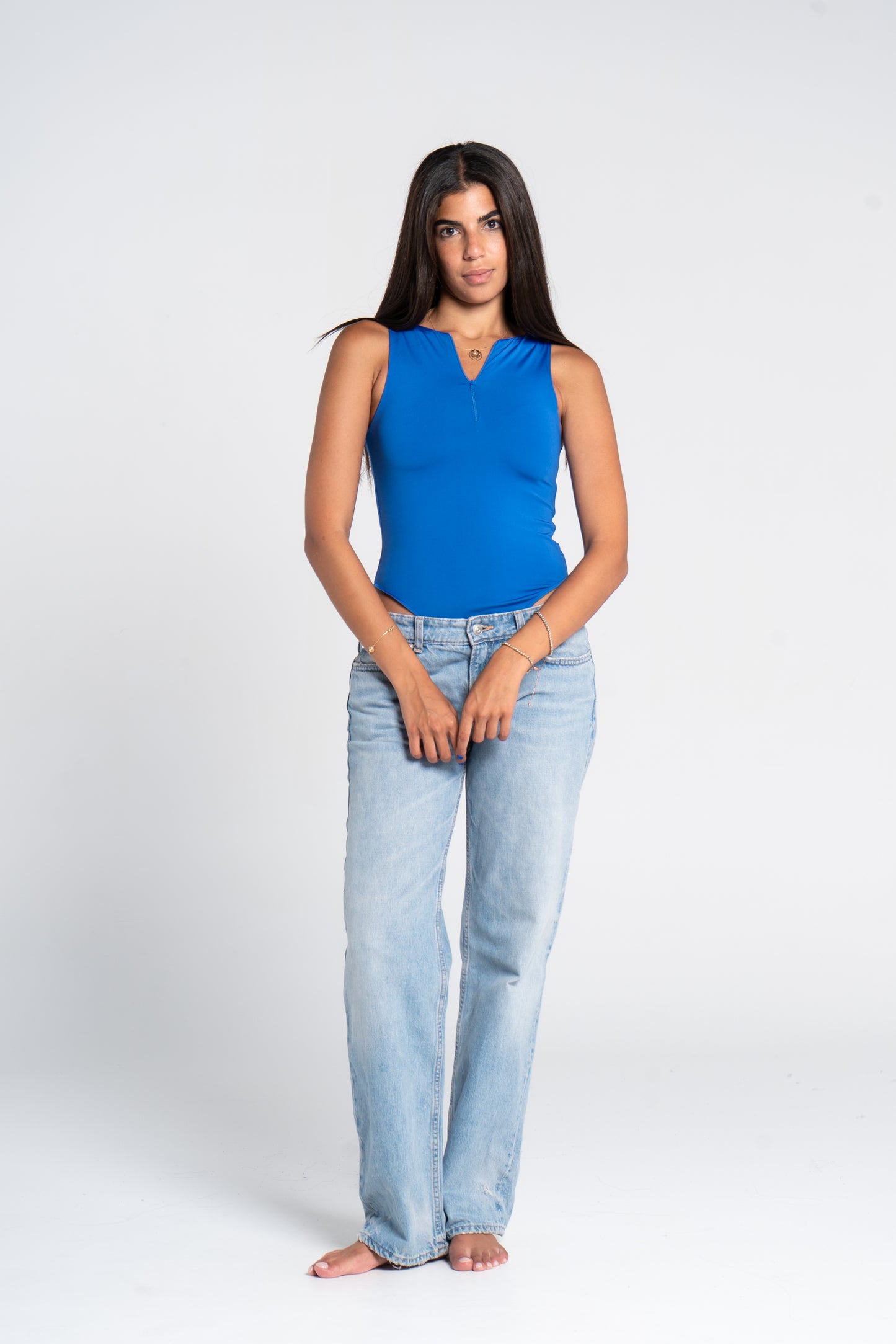 ZIPPER BODYSUIT