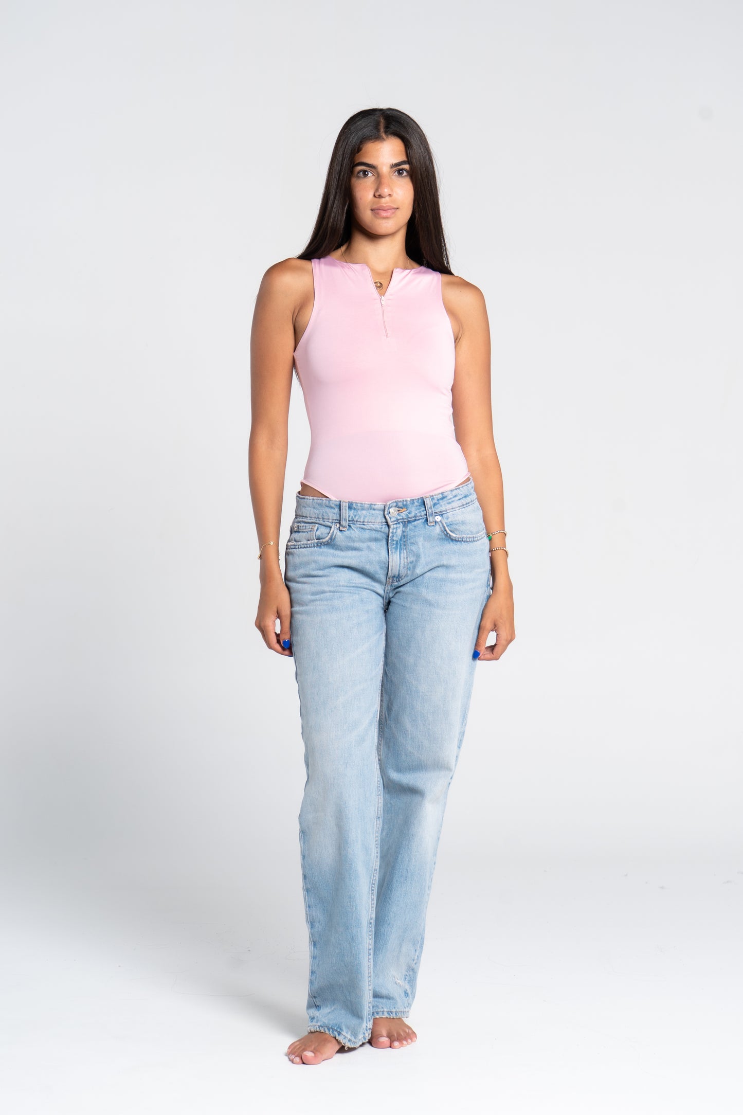 ZIPPER BODYSUIT