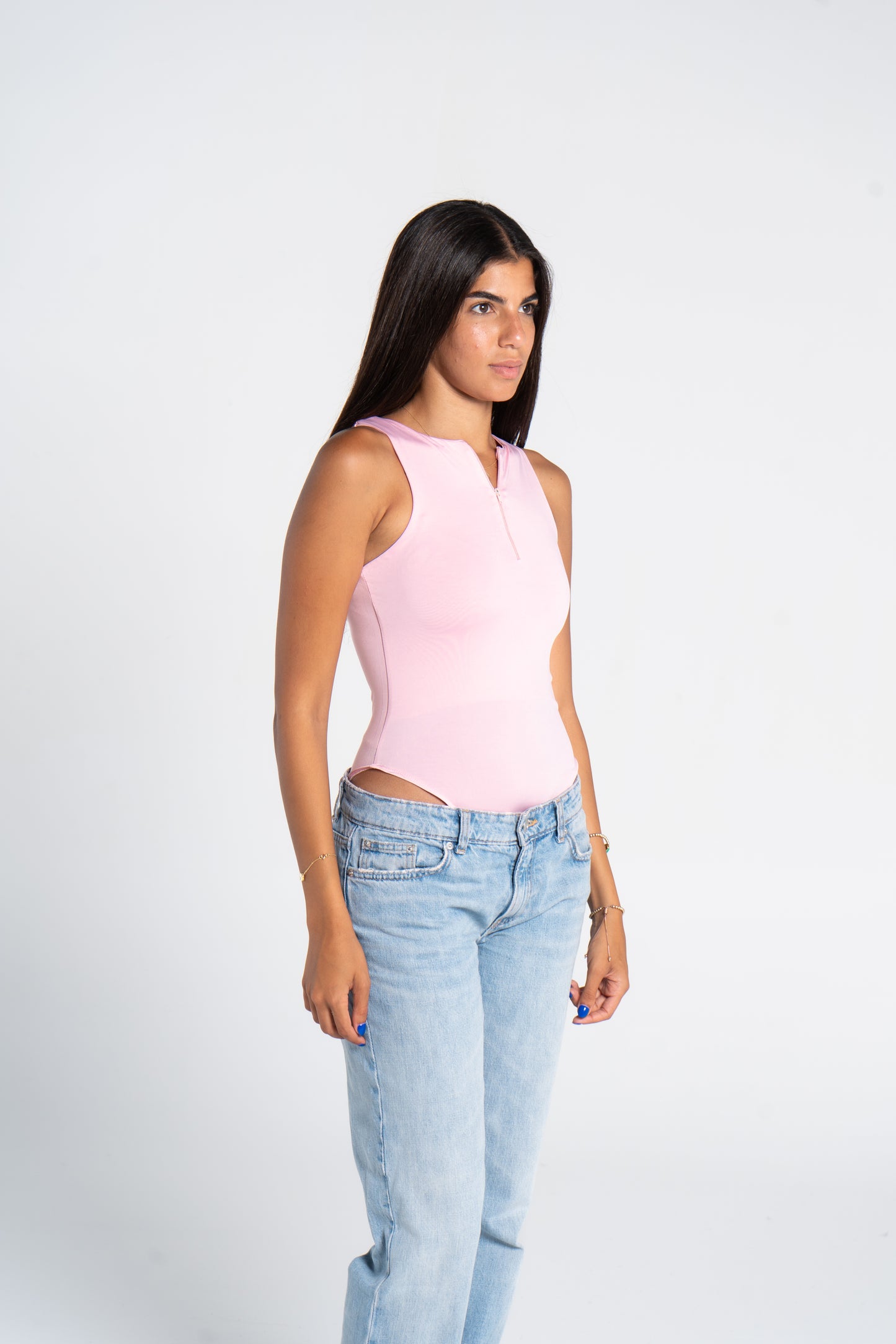 ZIPPER BODYSUIT