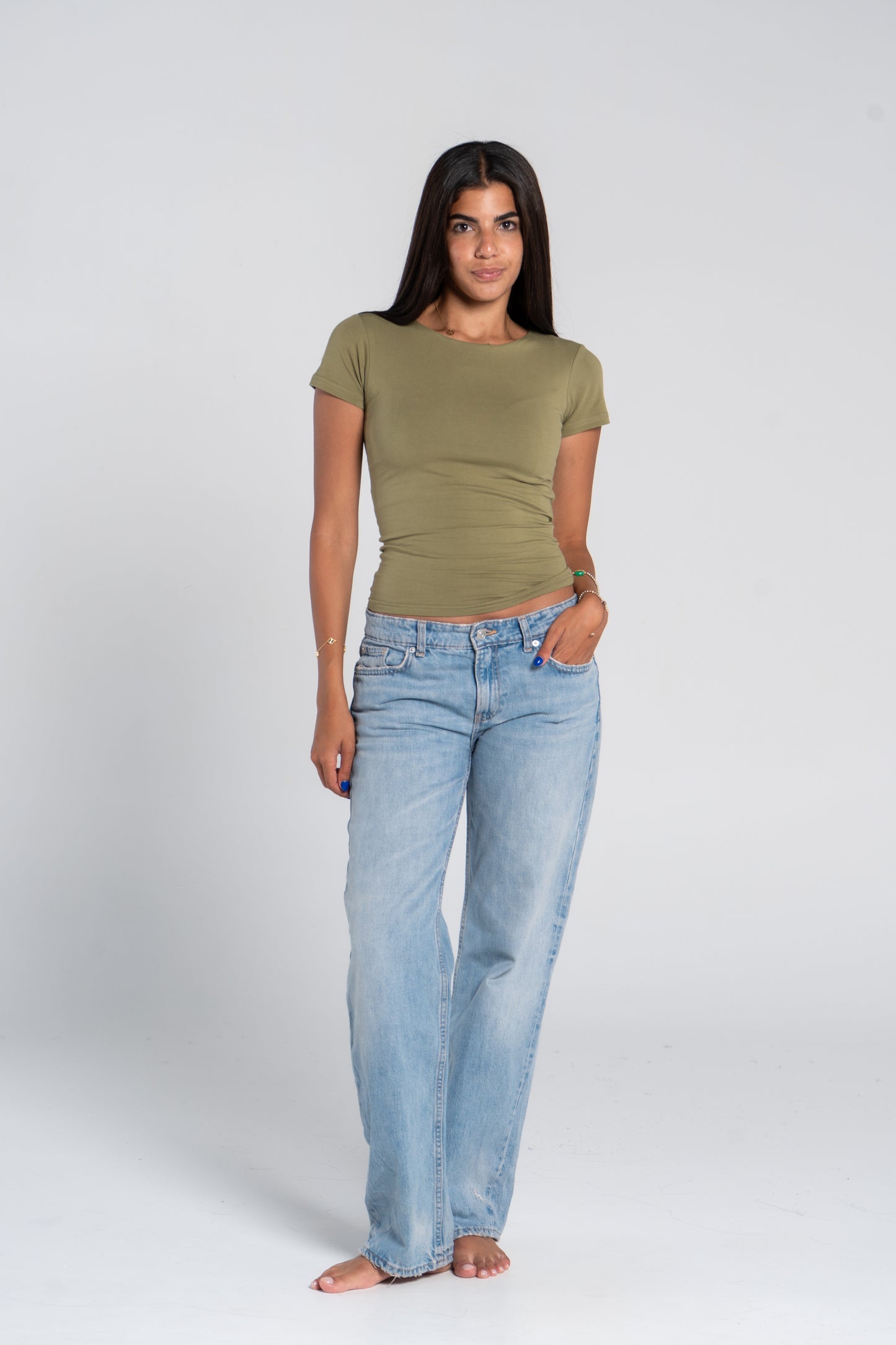 COTTON ROUND NECK SHORT SLEEVE