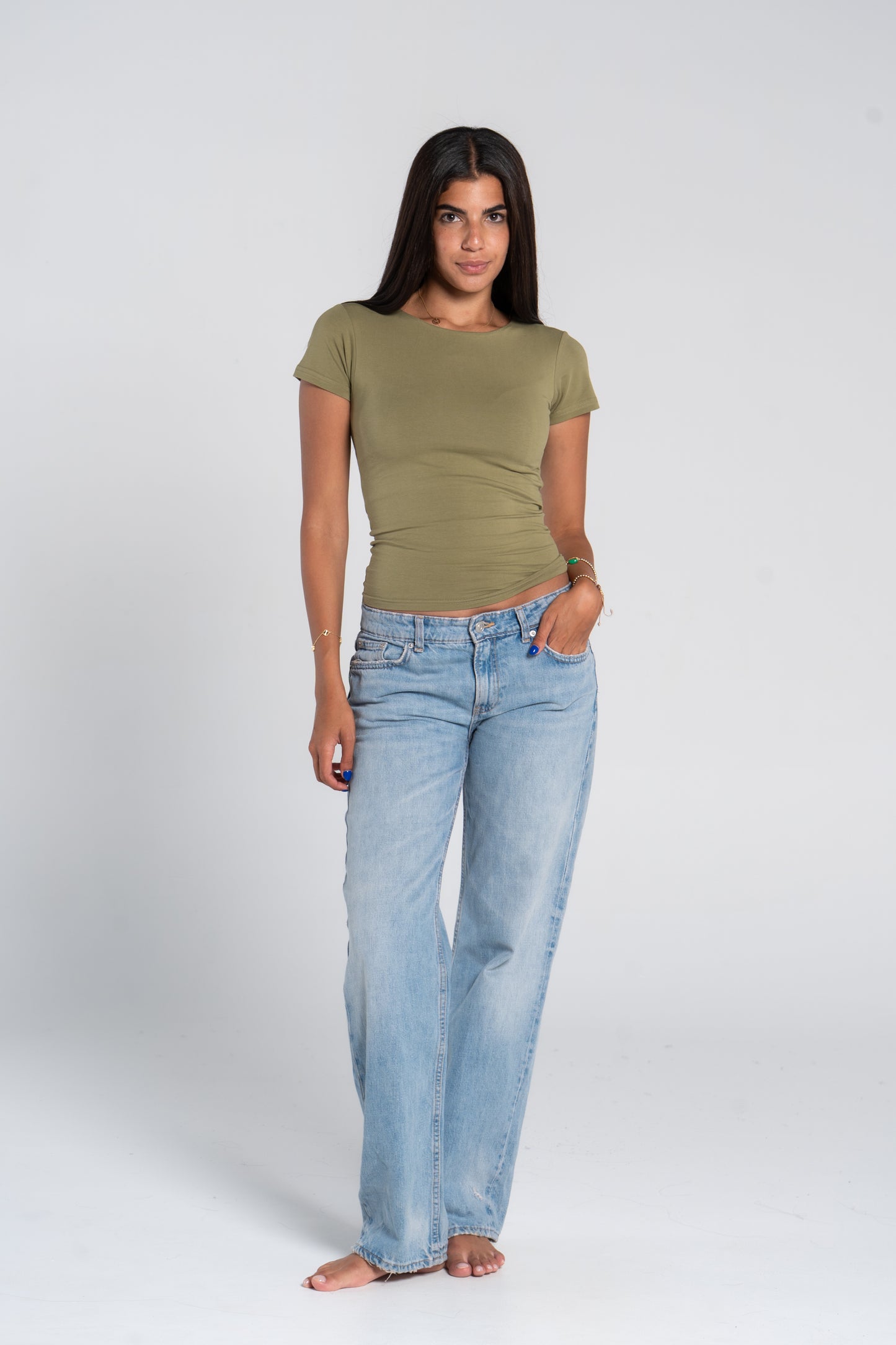 COTTON ROUND NECK SHORT SLEEVE