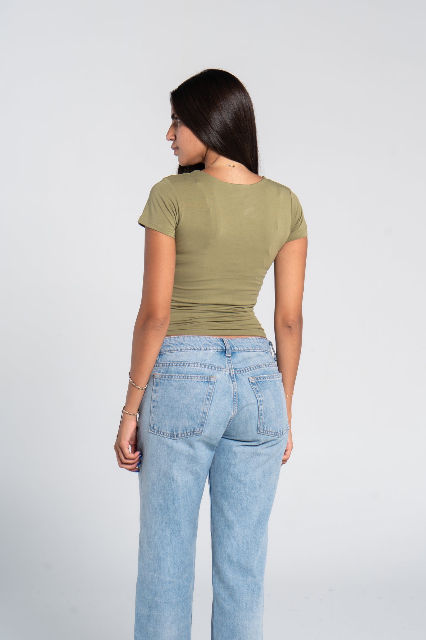 COTTON ROUND NECK SHORT SLEEVE