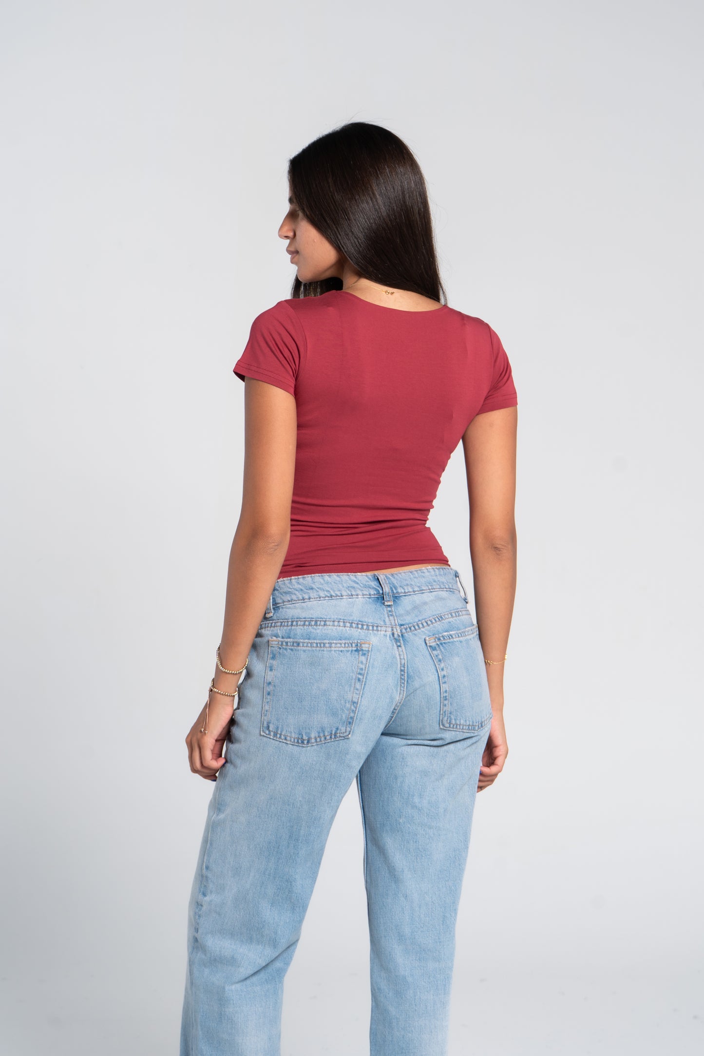 COTTON ROUND NECK SHORT SLEEVE