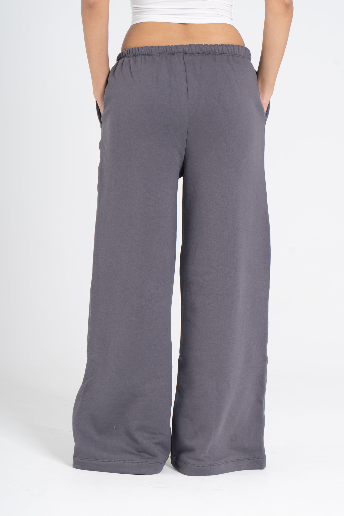 STRAIGHT LEG PANTS WITH LINES