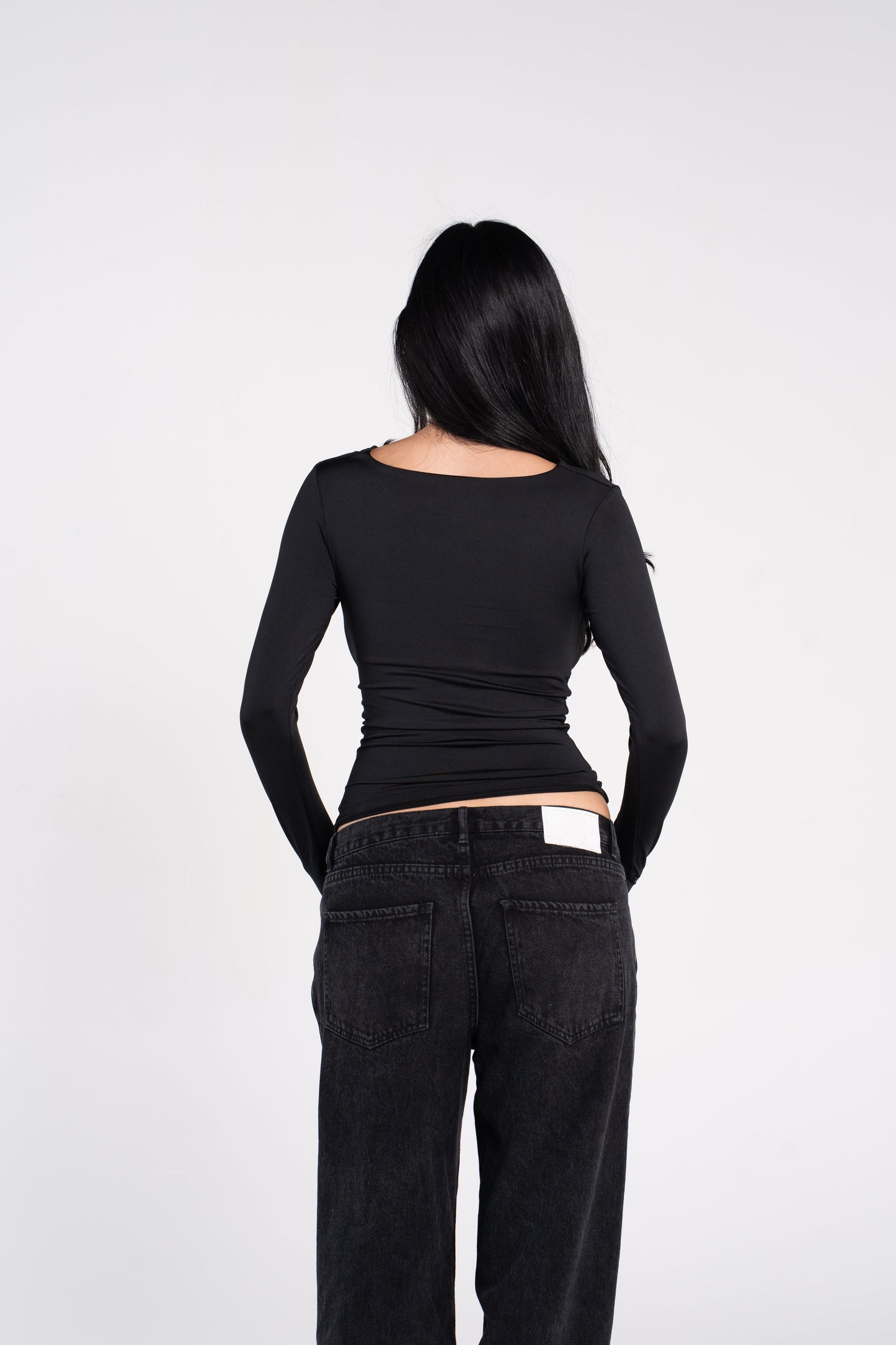 COWL NECK LONG SLEEVE