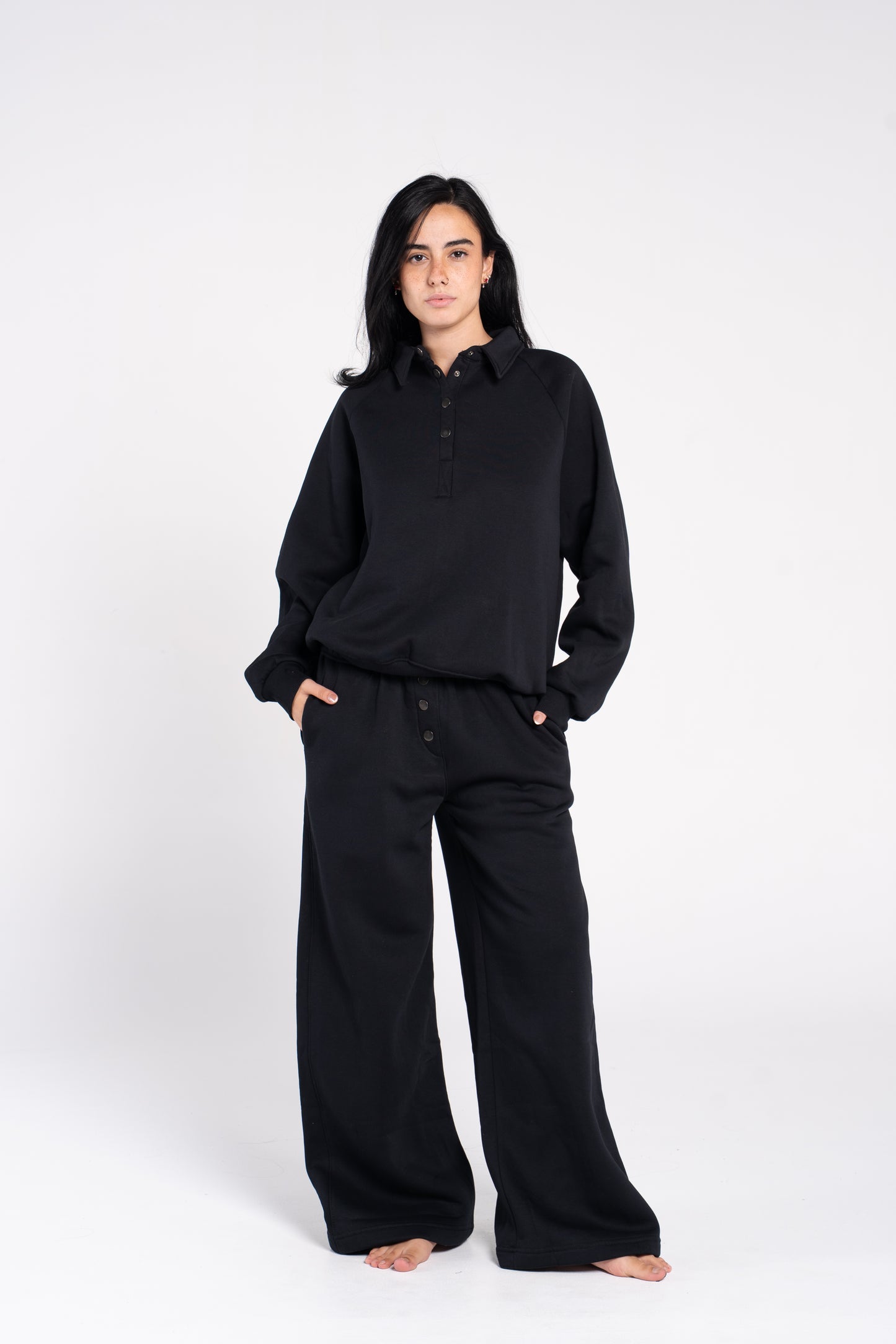 BUTTONS STRAIGHT LEG